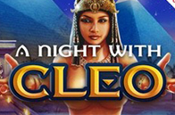 Vegas Online Casino - A Night With Cleo logo