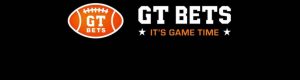 Vegas Online Casino - GT Bets Logo black background