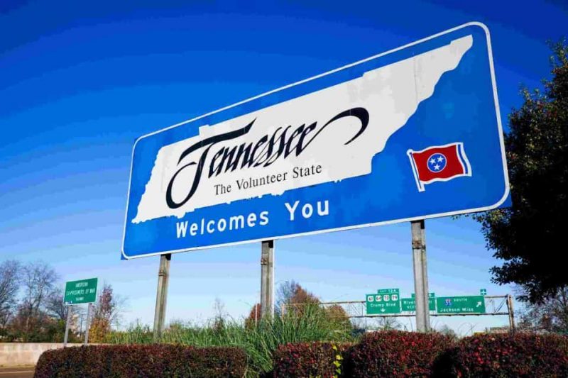 Tennessee-Sign