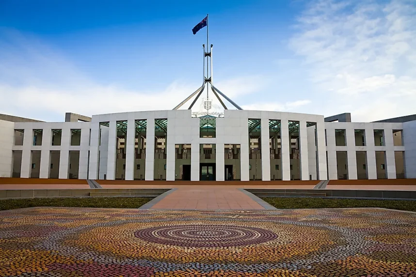 Australia's Parliament House in Canberra